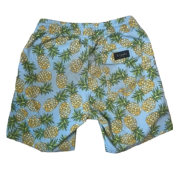 BARNEY COOLS Blue/Green/Pineapple Amphibious Shorts - Picture 3 of 6